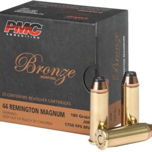PMC 44 REM MAG 180GR JHP - 25RD 20BX/CS