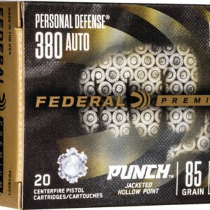 FEDERAL PUNCH 380 ACP 85GR - JHP 20RD 10BX/CS