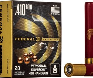 FEDERAL PREMIUM 410 3" 000 - BUCK 5 PELLET 20RD 10BX/CS