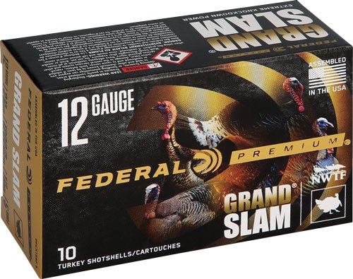 FEDERAL GRAND SLAM 12GA - 2.75" 1 1/2OZ #5 10RD 5BX/CS