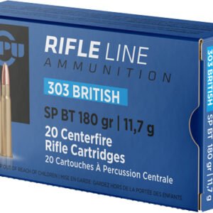 PPU 303 BRITISH 180GR JSP - 20RD 10BX/CS