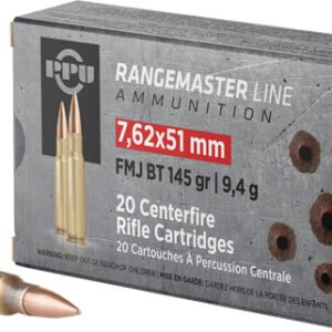 PPU 7.62X51 145GR FMJ BT - 20RD 25BX/CS