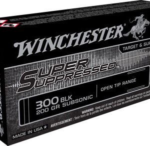 WINCHESTER SUPPRESSED 300 AAC - 200GR FMJ 20RD 10BX/CS