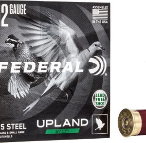 FEDERAL UPLAND STEEL 12GA - 2.75" 1-1/8OZ #6 25RD 10BX/CS