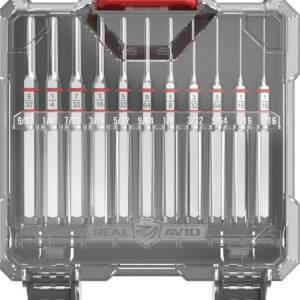 REAL AVID ACCU-PUNCH SET - 11 PIECE STANDARD PIN PUNCH