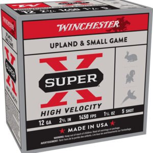 WINCHESTER SUPER-X 12GA 2.75" - 1-1/4OZ #5 1450FPS 25RD 10BX/C