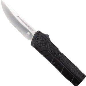 COBRATEC LIGHTWEIGHT OTF - BLACK 3.25" DROP POINT
