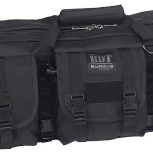 BULLDOG 47" SINGLE TACTICAL CS - 3 LARGE ACCESS POCKETS BLACK