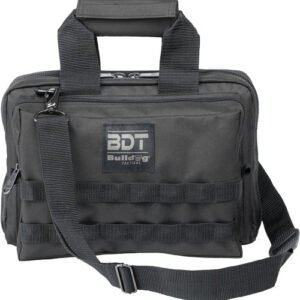 BULLDOG DELUXE 2 PISTOL RANGE - BAG W/MOLLE BLACK