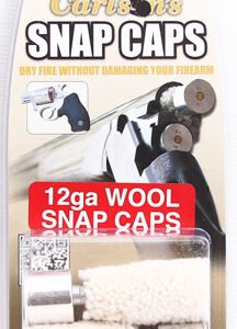 CARLSONS SNAP CAP 12GA - ALUMINUM/WOOL 2PK