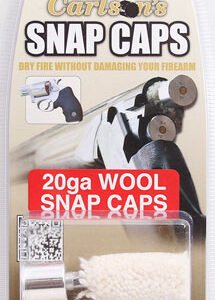 CARLSONS SNAP CAP 20GA - ALUMINUM/WOOL 2PK