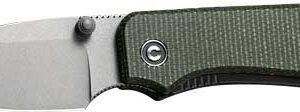 CIVIVI KNIFE BABY BANTER 2.34" - GREEN MICARTA/GRAY STNWSH
