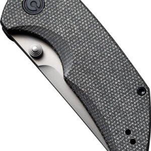 CIVIVI KNIFE THUG 2 2.69" DARK - GREEN MICARTA/SILVER BLADE