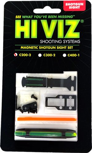 HIVIZ SHOTGUN DEER/TURKEY SET - C-SERIES 1/4" VENT RIB