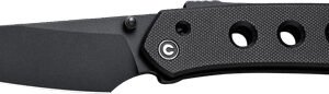 CIVIVI KNIFE VISION FG 3.54" - BLACK G-10/BLACK NITRO V BLADE