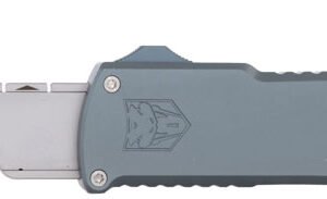 COBRATEC OTF UTILITY KNIFE - GRAY 5.1" OAL LENGTH