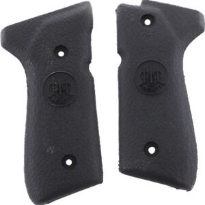BERETTA GRIPS 92/96 SERIES - RUBBER SMOOTH BLACK