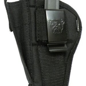 BULLDOG EXTREME SIDE HOLSTER - BLACK 2-5" AUTOS W/LASER OR LT