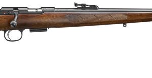 CZ 457 LUX 22LR 24.5" - BLUED BARREL WALNUT STOCK