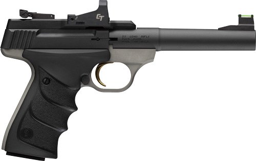 BROWNING BUCK MARK PRACTICAL - 22LR 5.5" BLK/GRAY W/RED DOT
