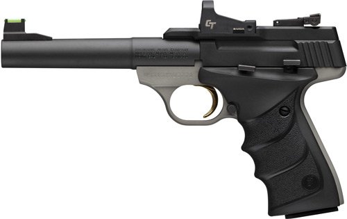 BROWNING BUCK MARK PRACTICAL - 22LR 5.5" BLK/GRAY W/RED DOT - Image 2