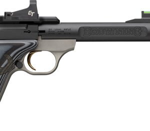 BROWNING BUCK MARK PLUS 22LR - 5.9" W/CT RED DOT THREADED