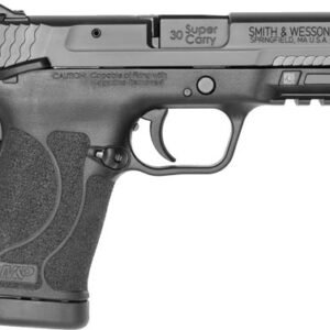 S&W SHIELD EZ 30 SUPER CARRY - BLACKENED SS/BLK THUMB SAFETY