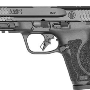 S&W M&P9 M2.0 COMP 15-SHOT 4" - OPTIC READY NO THUMB SAFETY BL