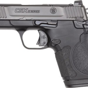 S&W CSX MICRO-COMP E-SERIES - 3.1" 9MM SAFETY 12/15/17 RD BL