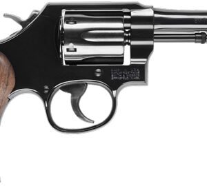 S&W 10 CLASSIC 38SPL+P 4" FS - BLUED ROUND BUTT WOOD NO LOCK