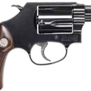 S&W 36 CLASSIC 38SPL+P 1.875" - FS BLUED CHECKERED WOOD NO LOK