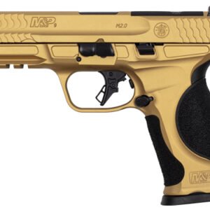 S&W M&P9 M2.0 METAL 9MM 4.25" - 17-SHOT GOLD CERAKOTE