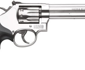S&W 617 22LR 6" AS 10-SHOT - STAINLESS STEEL RUBBER