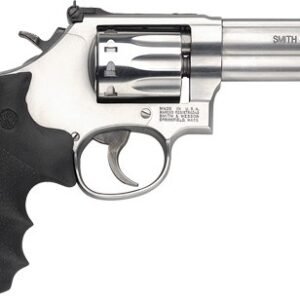S&W 617 22LR 4" AS 10-SHOT - STAINLESS BLACK RUBBER