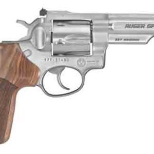 RUGER GP100 357MAG 4.2" ADJ. - MATCH SS HOGUE STIPPLED HRWD