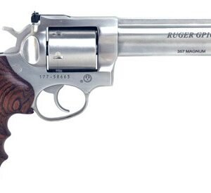 RUGER GP100 357MAG 6" AS - SS HOGUE FINGER GROOVE (TALO)