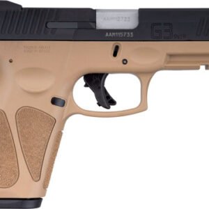 TAURUS G3 9MM 17-SHOT 3-DOT - ADJ. TAN/BLACK POLYMER