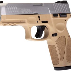 TAURUS G3 9MM 15-SHOT 3-DOT - ADJ. TAN/STAINLESS POLYMER