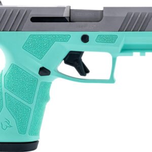 TAURUS GX2 9MM 13-SHOT ADJ. - CYAN FRAME STAINLESS SLIDE