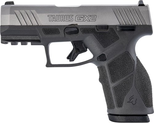 TAURUS GX2 9MM 13-SHOT ADJ. - GRAY FRAME STAINLESS SLIDE - Image 2