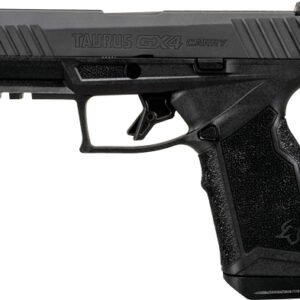TAURUS GX4 CARRY 9MM 15-SHOT - 3.7" MATTE BLACK POLYMER
