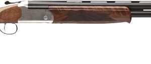 STEVENS 555E O/U 16GA 28" MC5 - SILVER ENGRAVED/WALNUT