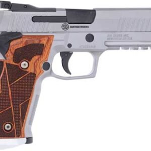 SIG P226 XFIVE 9MM CLASSIC 5" - SAO ADJ SGHT (3)10RD WOOD S/S