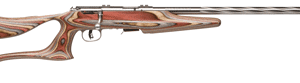 SAVAGE MARK II-BSEV 22LR 21"< - HB FLUTED ACCU TRIG BL/EVO LAM