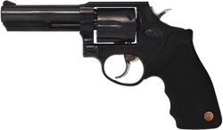 TAURUS 65 357MAG 4" FS 6-SHOT - BLUED RUBBER
