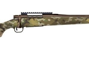 MOSSBERG PATRIOT CARBINE - 22-250 18" THREADED MULTICAM