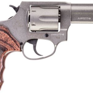 TAURUS 856 38SPL 3" NGT SGT - TUNGSTEN CERAKOTE WOOD GRIP