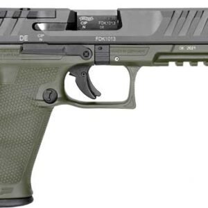 WALTHER PDP OR 9MM 5" - 18-SHOT GREEN POLYMER FRAME