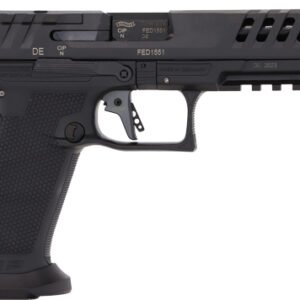 WALTHER PDP MATCH 9MM 5" OR - 10-SHOT BLACK POLYOMER FRAME