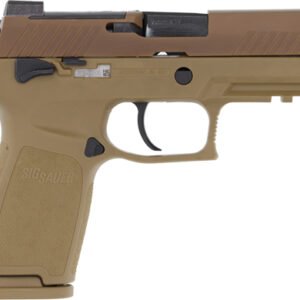 SIG P320 M18 9MM 3.9" NITE SGT - OR (3)10RD COYOTE CA COMPLIANT